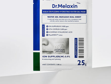 Dr.Melaxin - Aqua Ion Plasma Water Gel Mask Set, 25g x 5 sheets, 188 g, 8809886481628