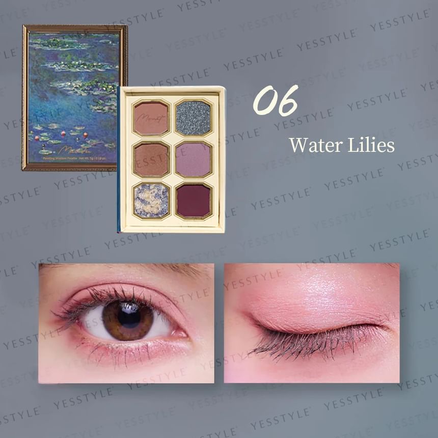 MilleFee - Painting Eyeshadow Palette Cool Color Set, 24g, 478 g, 