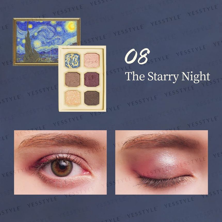 MilleFee - Painting Eyeshadow Palette Art Museum Set, 24g, 476 g, 