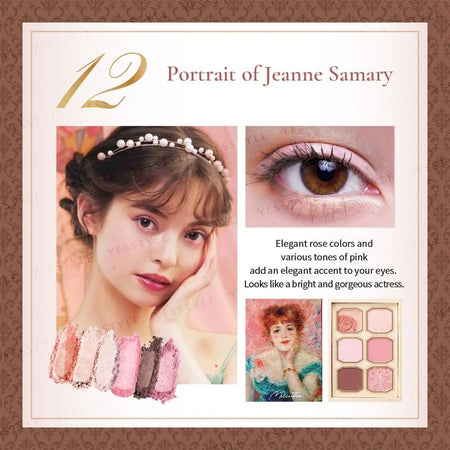 MilleFee - Painting Eyeshadow Palette Art Museum Set, 24g, 476 g, 