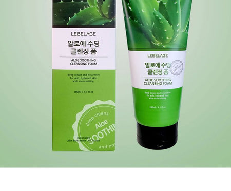 LEBELAGE - Aloe Soothing Cleansing Foam, 180ml, 220 g, 8809679092642