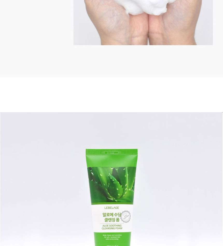 LEBELAGE - Aloe Soothing Cleansing Foam, 180ml, 220 g, 8809679092642