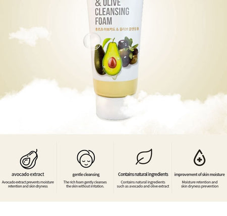 LEBELAGE - Fruit Avocado & Olive Cleansing Foam, 100ml, 120 g, 8809679092420