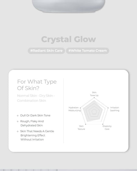 Bellflower - Crystal Tomato Illuminating Cream, 50ml, 95 g, 8809975192152