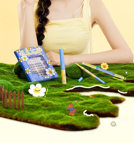 AMORTALS - Colorful World Eyelash Book Wiggle Wiggle Limited Edition, Eyelash Book (60pcs), 30 g, 6976416412758