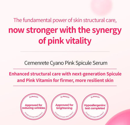 Dr.Melaxin - Cemenrete Cyano Pink Spicule Serum, 30ml, 90 g, 8809886481963