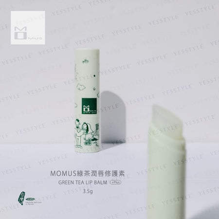 MOMUS - Green Tea Lip Balm + Plus, 3.5g, 30 g, 4718000074018