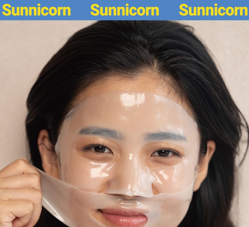 Sunnicorn - Microbiome Collagen Mask Set, 35g x 4 sheets, 224 g, 8809816140229