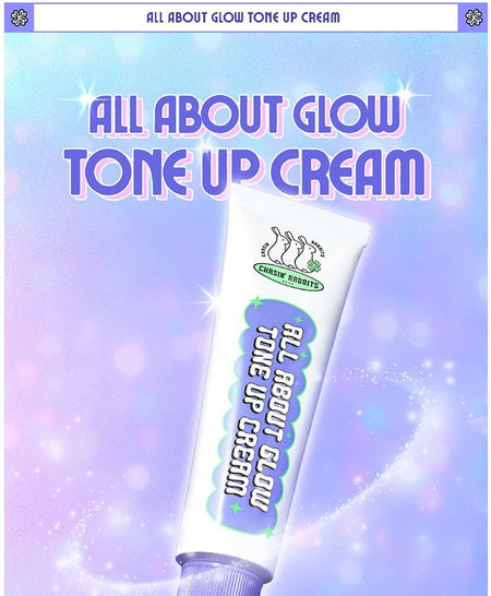 CHASIN’ RABBITS - All About Glow Tone Up Cream, 50ml, 130 g, 8809663576387