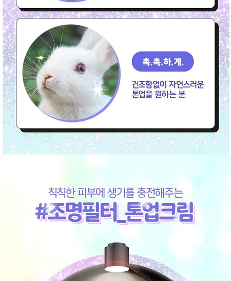 CHASIN’ RABBITS - All About Glow Tone Up Cream, 50ml, 130 g, 8809663576387