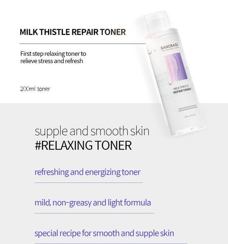 BANOBAGI - Milk Thistle Repair Linen Kit, 3 pcs, 53 g, 8809486366813