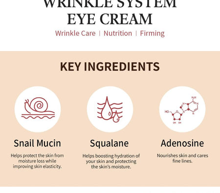 the SKIN HOUSE - Wrinkle System Eye Cream, 2024 Version - 40ml, 57 g, 8809080821213