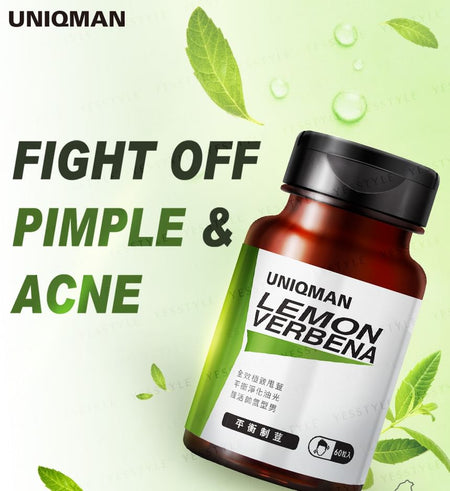 BHK’s - Uniqman Lemon Verbena EX Capsule, 60 capsules, 240 g, 4713051527650