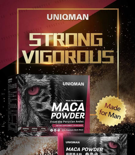 BHK’s - Uniqman Maca Powder, 2g x 30 packs, 180 g, 4713051527551