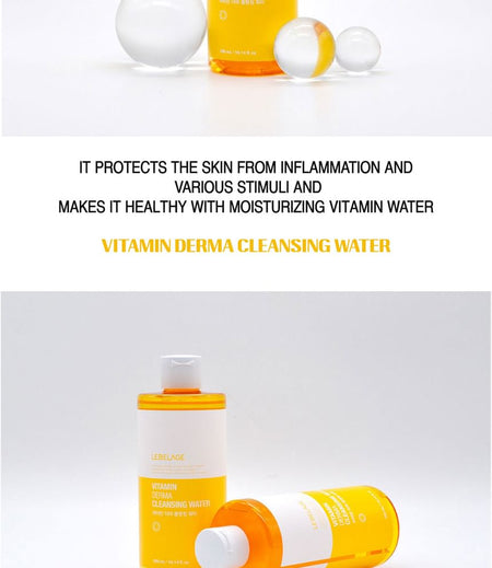 LEBELAGE - Vitamin Derma Cleansing Water, 300ml, 345 g, 8809035143865