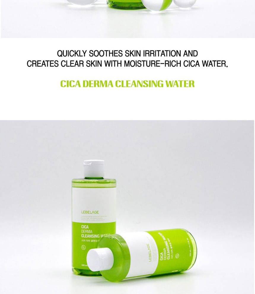 LEBELAGE - Cica Derma Cleansing Water, 300ml, 345 g, 8809035143889