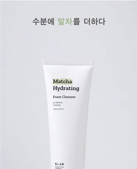 B:Lab - Matcha Hydrating Foam Cleanser, 120ml, 166 g, 8809735510127