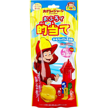 Pirates Factory - Curious George Bathtime Target Bath Salt, 25g, 51 g, 4943586174351