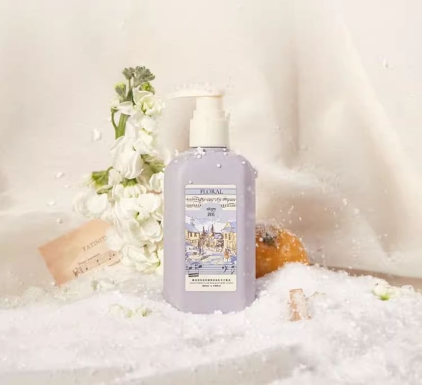 roopy - Poetic Series Floral Plant Essential Oil Fragrant Body Lotion - Winter Whisper, Winter Whisper - 250ml, 400 g, 6972598242664