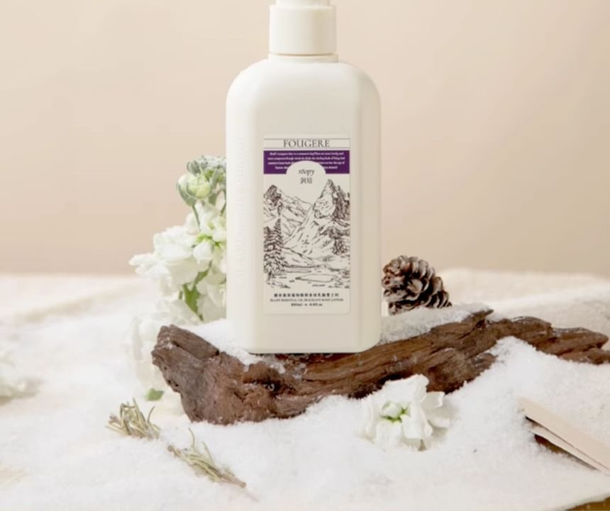 roopy - Poetic Series Fougere Plant Essential Oil Fragrant Body Lotion - Thaw of Snow, Thaw of Snow - 250ml, 400 g, 6972598242435