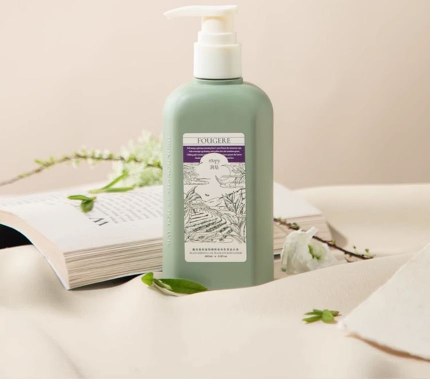 roopy - Poetic Series Fougere Plant Essential Oil Fragrant Body Lotion - Tea By Moonlight, Tea By Moonlight - 250ml, 400 g, 