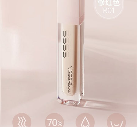 UODO - Crystal Luminous Foundation For Dry Skin (Redness Correction), R01 - 5g, 35 g, 6974002391982
