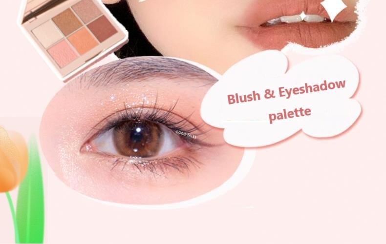 GOGO TALES - Six Color Blush Palette, #Blush Palette - 27g, 50 g, 6955416231569