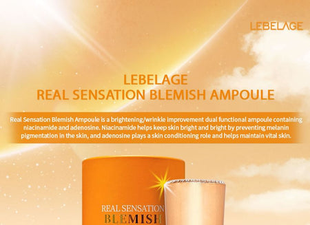 LEBELAGE - Real Sensation Blemish Ampoule, 30ml, 195 g, 8809445618342