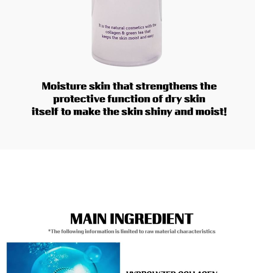 LEBELAGE - Collagen + Green Tea Moisture Skin Mini, 30ml, 44 g, 