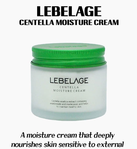 LEBELAGE - Centella Moisture Cream, 70ml, 193 g, 8809679093236