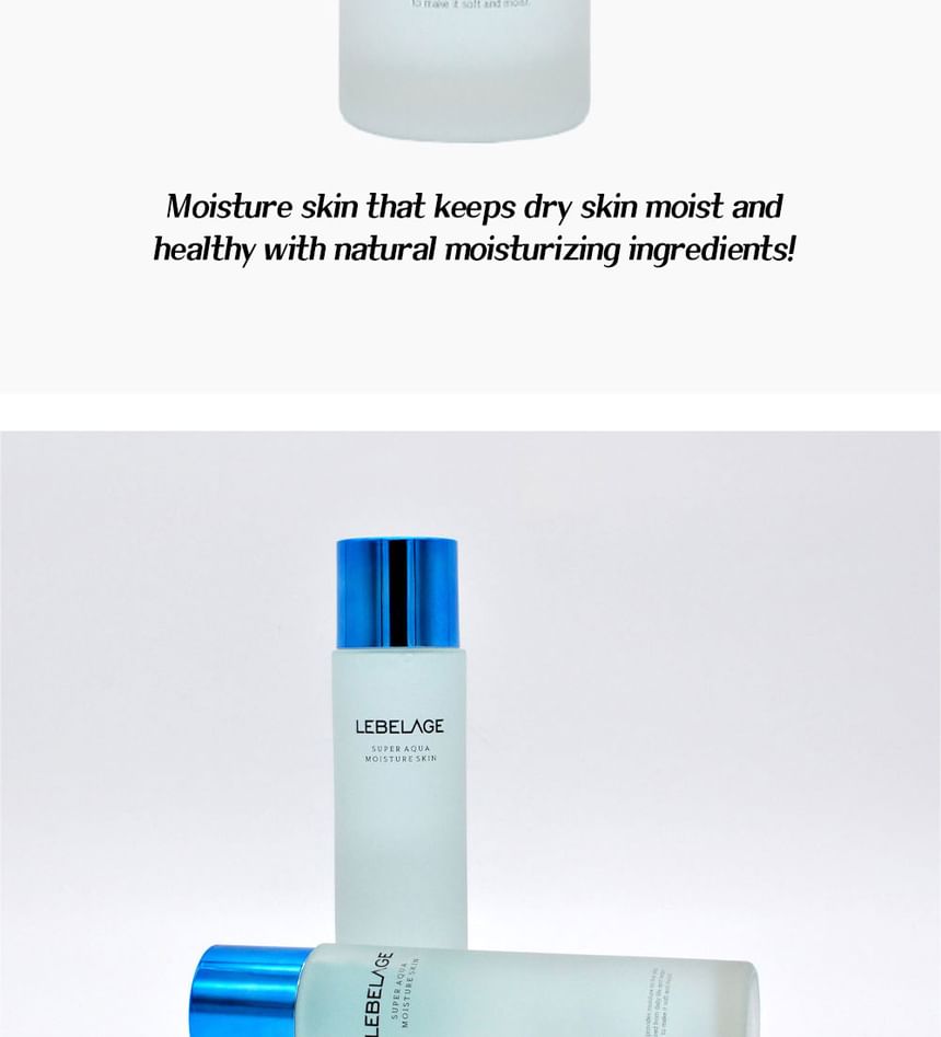 LEBELAGE - Super Aqua Moisture Skin, 150ml, 370 g, 8809679093243