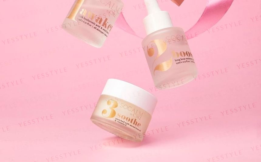 CS12 - SOCALM 3-Step Smooth Glowing Trial Set, 1 pc, 60 g, 6873987379940