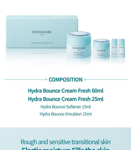 DONGINBI - Red Ginseng Hydra Bounce Cream Fresh, 60ml, 200 g, 