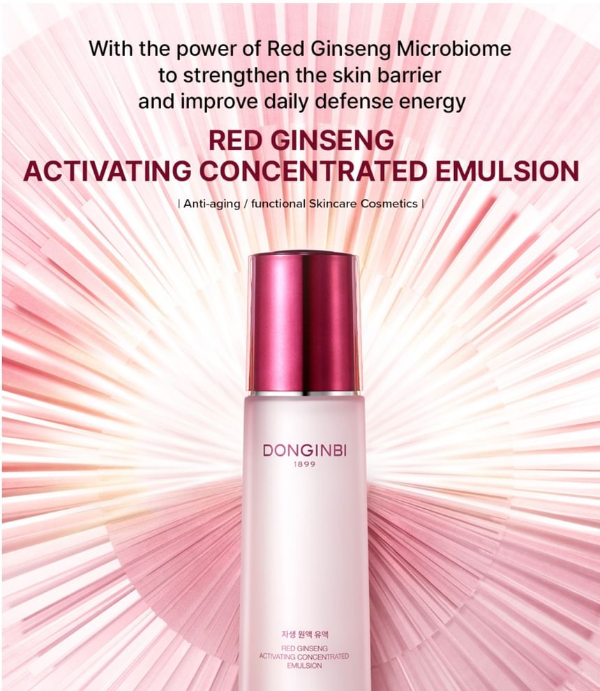 DONGINBI - Red Ginseng Activating Concentrated Emulsion, 70ml, 500 g, 