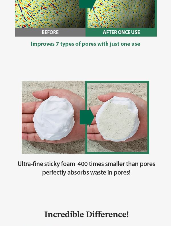 SUNGBOON EDITOR - Green Tomato Deep Pore Cleansing Ultra Whipping Foam, 120g, 300 g, 8809684568309