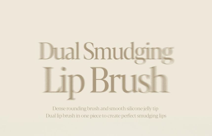 espoir - Dual Smudging Lip Brush, 1 pc, 50 g, 8809563949830