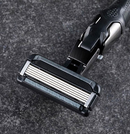 KAI - AUGER System Razor Combo Pack Body & 6 Blade, 1 Set, 110 g, 4901331002007