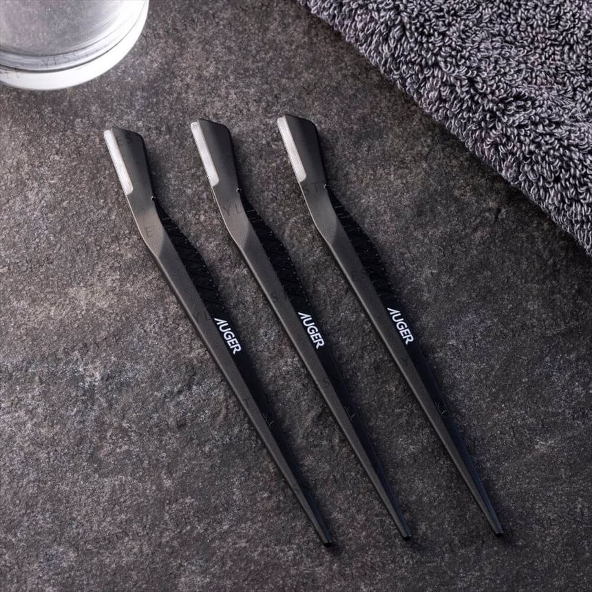 KAI - AUGER Eyebrow Shaping Razor, 3 pcs, 16 g, 4901331006944
