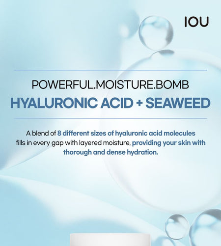Kwailnara - Iou Water-Full Hyaluron Cream, 300ml, 600 g, 