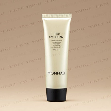 MONNALI - Gold Series TR50 UV Cream SPF 25 PA++, 50g, 50 g, 4589533550528