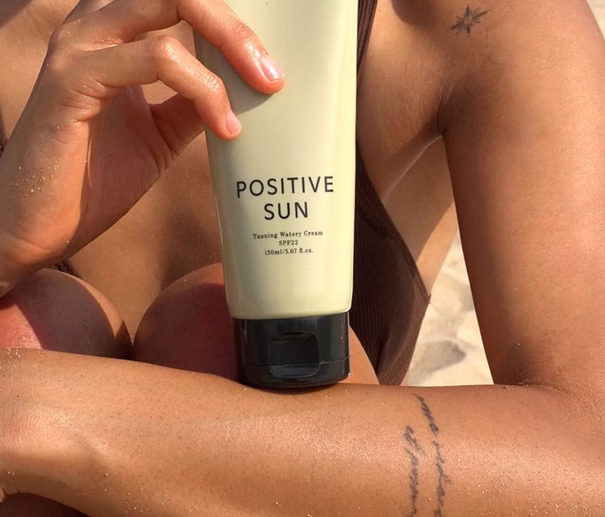 shaishaishai - POSITIVE SUN Tanning Watery Cream, 150ml, 380 g, 8809850070049