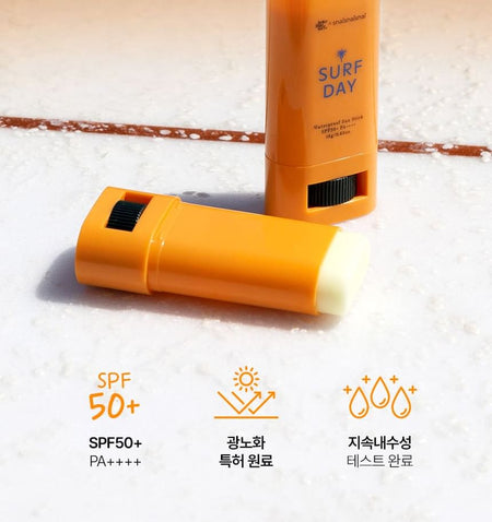 shaishaishai - SURF DAY Waterproof Sun Stick, 18g, 50 g, 8809850070315