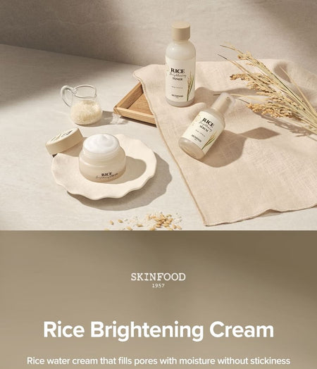 SKINFOOD - Rice Brightening Cream, 60ml, 150 g, 8809032676595