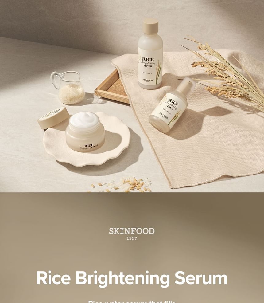 SKINFOOD - Rice Brightening Serum, 55ml, 140 g, 8809032676588
