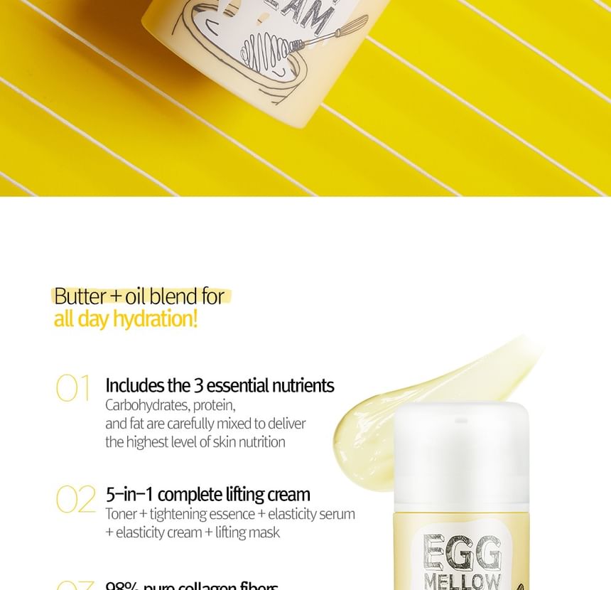 too cool for school - Egg Mellow Cream Tube Type, 100g, 144 g, 8809658628077