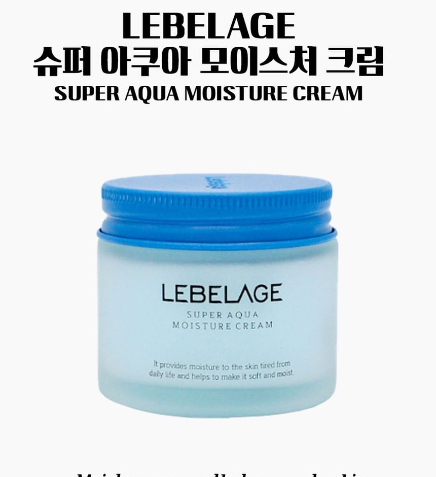 LEBELAGE - Super Aqua Moisture Cream, 70ml, 193 g, 8809679093267