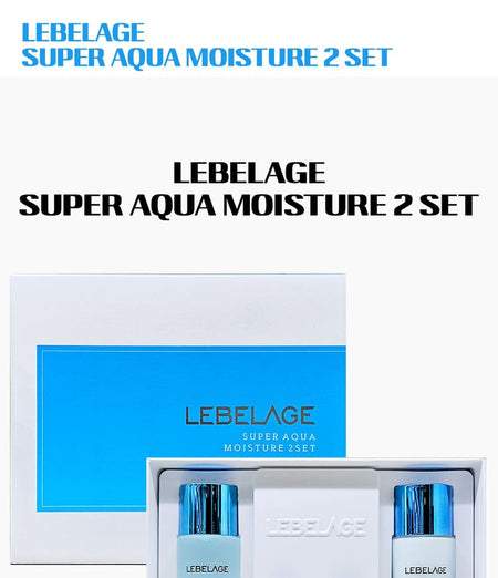 LEBELAGE - Super Aqua Moisture 2 Set, 4 pcs, 970 g, 8809679094189