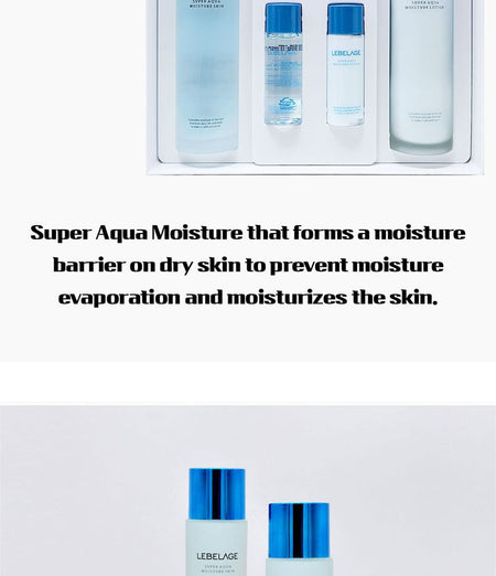 LEBELAGE - Super Aqua Moisture 2 Set, 4 pcs, 970 g, 8809679094189