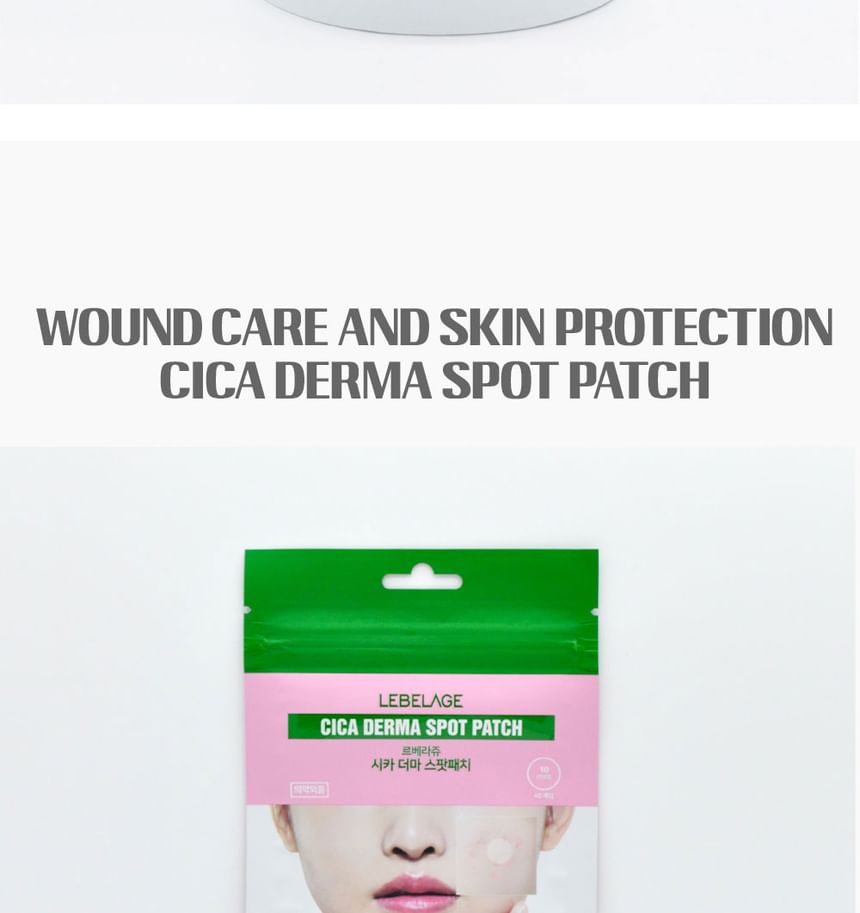 LEBELAGE - Cica Derma Spot Patch, 40 patches, 5 g, 8806035118107