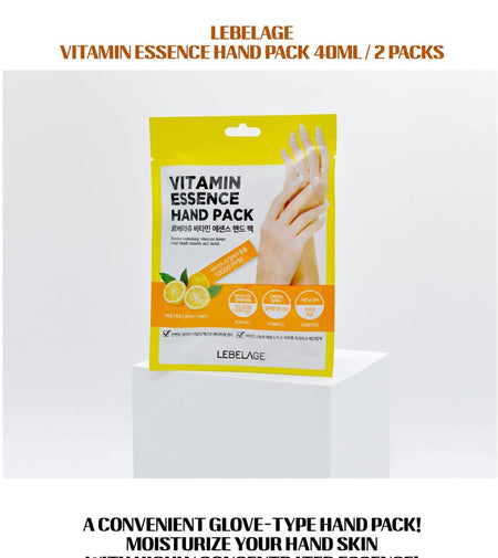 LEBELAGE - Vitamin Essence Hand Pack, 1 pair, 44 g, 8809679093779